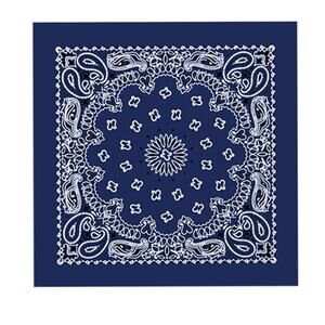 NWT Hot Leathers BAP1008 Classic Navy Paisley Bandana